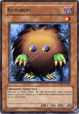 RP01-IT037 Kuriboh rara (IT) -GOOD-