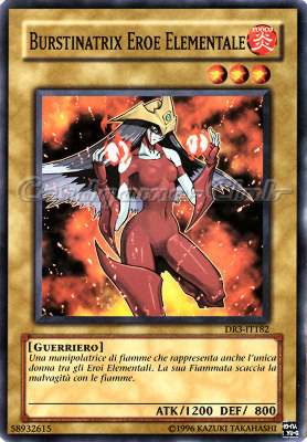 DR3-IT182 Burstinatrix Eroe Elementale comune (IT) -NEAR MINT-