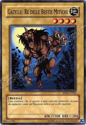 RP01-IT043 Gazelle, Re delle Bestie Mitiche comune (IT) -NEAR MINT-