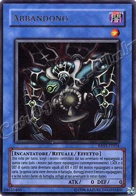 RP01-IT054 Abbandono ultra rara (IT) -GOOD-