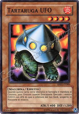 RP01-IT069 Tartaruga UFO comune (IT) -NEAR MINT-