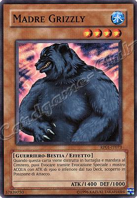 RP01-IT073 Madre Grizzly comune (IT) -NEAR MINT-