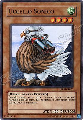 RP01-IT075 Uccello Sonico comune (IT) -NEAR MINT-