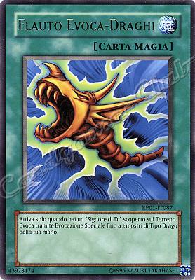 RP01-IT087 Flauto Evoca-Draghi rara (IT)  -GOOD-