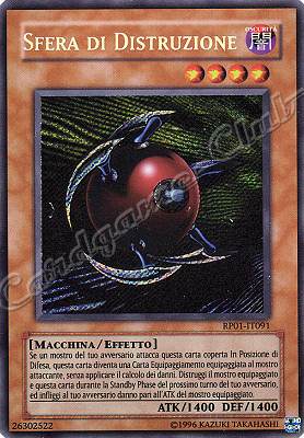 RP01-IT091 Sfera di Distruzione rara segreta (IT) -GOOD-