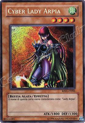 RP01-IT096 Cyber Lady Arpia rara segreta (IT) -NEAR MINT-
