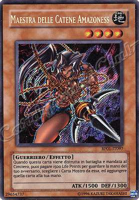 RP01-IT097 Maestra delle Catene Amazoness rara segreta (IT) -NEAR MINT-
