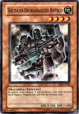 DR3-IT188 Soldato-Ingranaggio Antico comune (IT) -NEAR MINT-