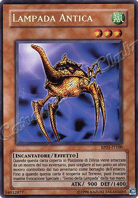 RP01-IT100 Lampada Antica rara segreta (IT) -PLAYED-