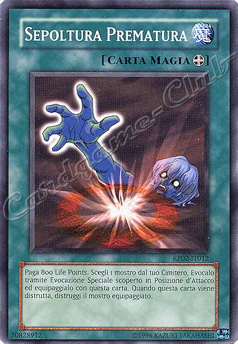 RP02-IT012 Sepoltura Prematura comune (IT) -NEAR MINT-