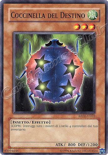 RP02-IT022 Coccinella del Destino comune (IT) -NEAR MINT-