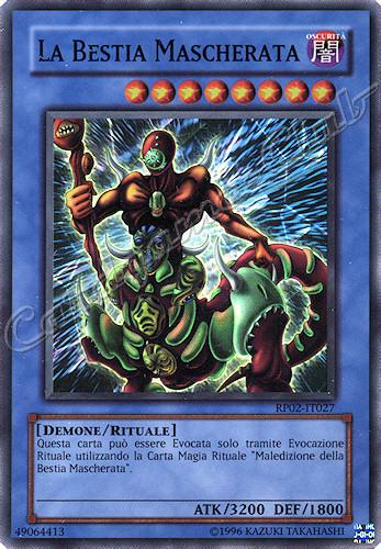RP02-IT027 La Bestia Mascherata super rara (IT) -NEAR MINT-