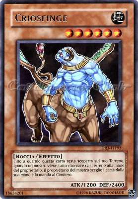 DR3-IT193 Criosfinge rara (IT) -NEAR MINT-