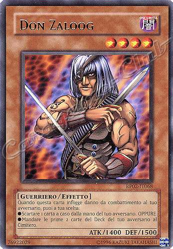 RP02-IT068 Don Zaloog rara (IT) -NEAR MINT-