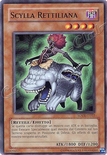 SOVR-IT022 Scylla Rettiliana comune Unlimited (IT) -NEAR MINT-