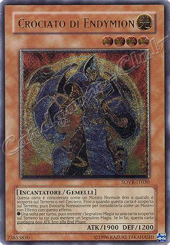 SOVR-IT030 Crociato di Endymion rara ultimate Unlimited (IT) -NEAR MINT-