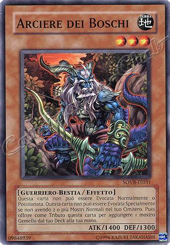 SOVR-IT031 Arciere dei Boschi comune Unlimited (IT) -NEAR MINT-