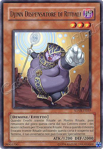 SOVR-IT037 Djinn Dispensatore di Rituali rara Unlimited (IT) -GOOD-