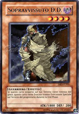 DR3-IT203 Sopravvissuto D.D. rara (IT) -NEAR MINT-