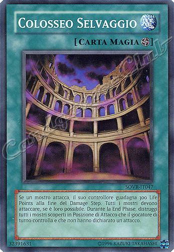 SOVR-IT047 Colosseo Selvaggio comune Unlimited (IT) -NEAR MINT-