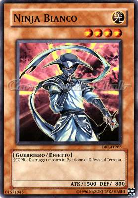 DR3-IT205 Ninja Bianco comune (IT) -NEAR MINT-