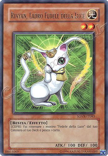 SOVR-IT083 Rinyan, Ladro Fedele della Luce rara Unlimited (IT) -GOOD-
