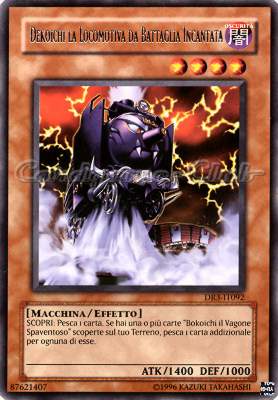 DR3-IT092 Dekoichi la Locomotiva da Battaglia Incantata rara (IT) -NEAR MINT-