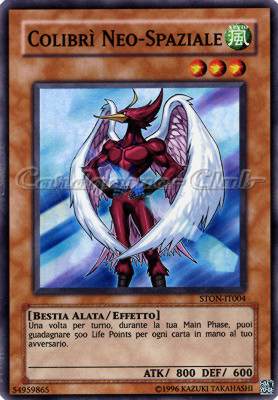STON-IT004 Colibri' Neo-Spaziale super rara Unlimited (IT) -NEAR MINT-