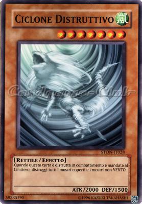 STON-IT028 Ciclone Distruttivo comune Unlimited (IT) -NEAR MINT-
