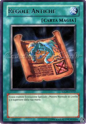STON-IT037 Regole Antiche rara Unlimited (IT) -NEAR MINT-