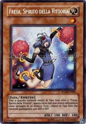 STON-IT064 Freya,Spirito della Vittoria rara segreta Unlimited (IT) -NEAR MINT-