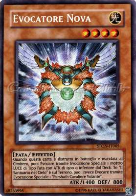 STON-IT065 Evocatore Nova rara segreta Unlimited (IT) -NEAR MINT-
