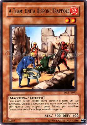 DR3-IT093 A-Team: Unita' Disponi-Trappole rara (IT) -NEAR MINT-