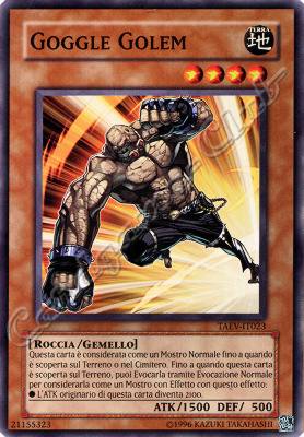 TAEV-IT023 Goggle Golem comune Unlimited (IT) -NEAR MINT-