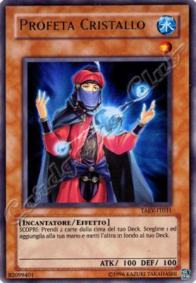 TAEV-IT031 Profeta Cristallo ultra rara Unlimited (IT) -NEAR MINT-