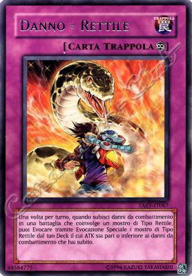 TAEV-IT067 Danno=Rettile rara Unlimited (IT) -NEAR MINT-