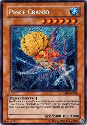 TAEV-IT083 Pesce Cranio rara segreta Unlimited (IT) -NEAR MINT-