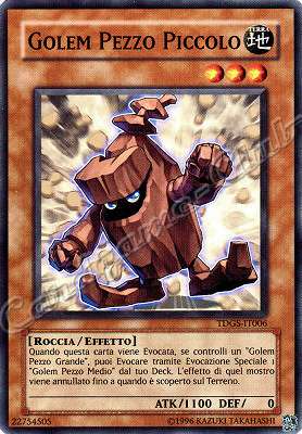 TDGS-IT006 Golem Pezzo Piccolo comune Unlimited (IT) -NEAR MINT-