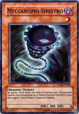 TDGS-IT009 Meccanismo Sinistro super rara Unlimited (IT)  -GOOD-