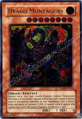TDGS-IT014 Drago Montaggio rara ultimate Unlimited (IT) -NEAR MINT-