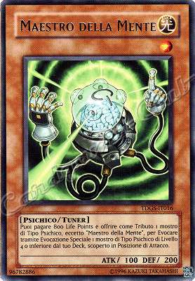 TDGS-IT016 Maestro della Mente rara Unlimited (IT) -GOOD-
