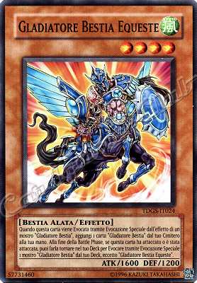 TDGS-IT024 Gladiatore Bestia Equestre comune Unlimited (IT) -NEAR MINT-