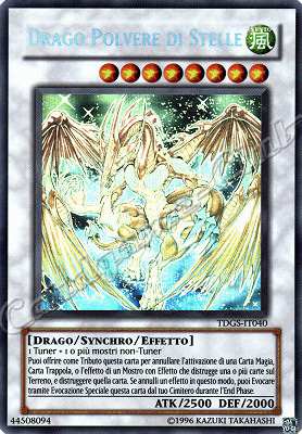 TDGS-IT040 Drago Polvere di Stelle rara ghost Unlimited (IT) -NEAR MINT-