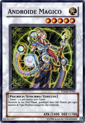 TDGS-IT043 Androide Magico super rara Unlimited (IT) -NEAR MINT-