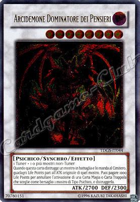 TDGS-IT044 Arcidemone Dominatore dei Pensieri rara ultimate Unlimited (IT) -NEAR MINT-