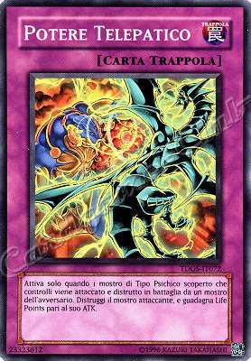TDGS-IT072 Potere Telepatico comune Unlimited (IT) -NEAR MINT-