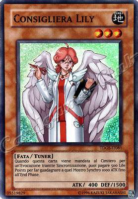 TDGS-IT081 Consigliera Lily super rara Unlimited (IT) -GOOD-