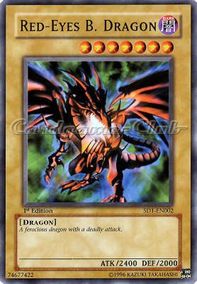 SD1-EN002 Red-Eyes B. Dragon comune 1st edition -NEAR MINT-