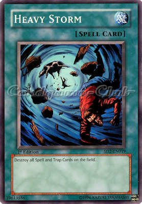 SD2-EN019 Heavy Storm comune 1st edition -NEAR MINT-