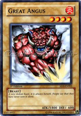 SD3-EN002 Great Angus comune 1st edition -NEAR MINT-